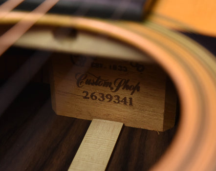 martin custom shop 000- 14 fret guitar with  wild grain rosewood