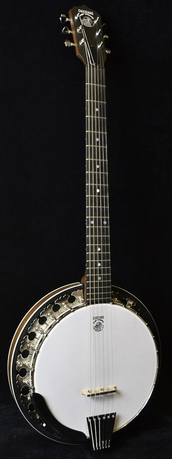 Deering Boston B-6  6 string Guitar Banjo!