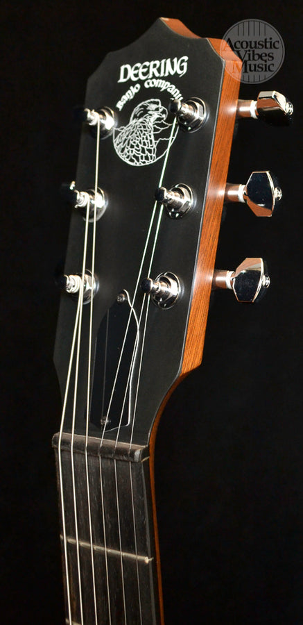 Deering Boston B-6  6 string Guitar Banjo!