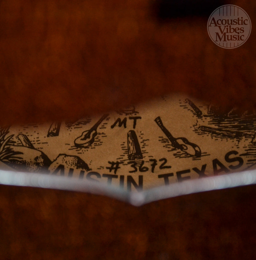 Collings MT Mandolin Gloss Sheraton Brown Top Ivoroid Binding- Standard Nut Width