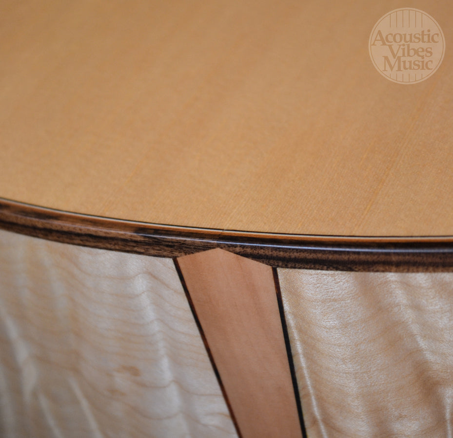 Lowden Alex De Grassi Signature Quilt  Maple and Spruce