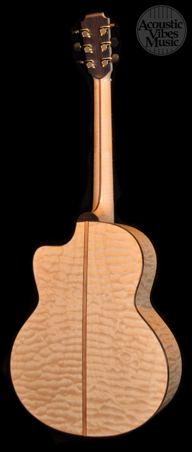 Lowden Alex De Grassi Signature Quilt  Maple and Spruce