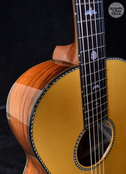 shewchuk 00 brazilian rosewood/ adirondack spruce custom handmade guitar