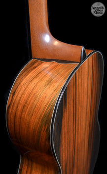 shewchuk 00 brazilian rosewood/ adirondack spruce custom handmade guitar